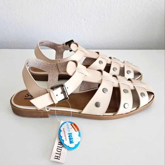 Seychelles Shoes - NWT Seychelles Fisherman Farrah Memory Foam Studded Sandals Women 10 Wide Width